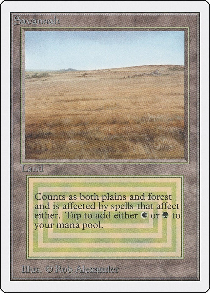 Savannah [2ED] - MTG Single