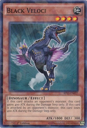 Black Veloci (Shatterfoil) (3037) (BP03) - YuGiOh Single