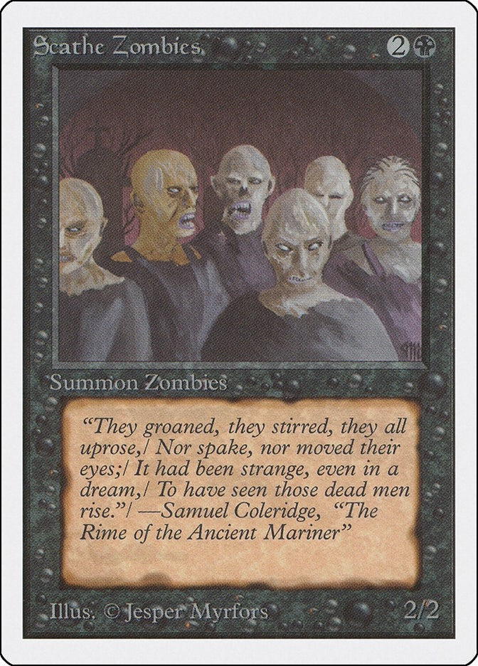 Scathe Zombies [2ED] - MTG Single