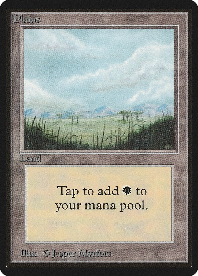 Plains (B) [LEB] - MTG Single