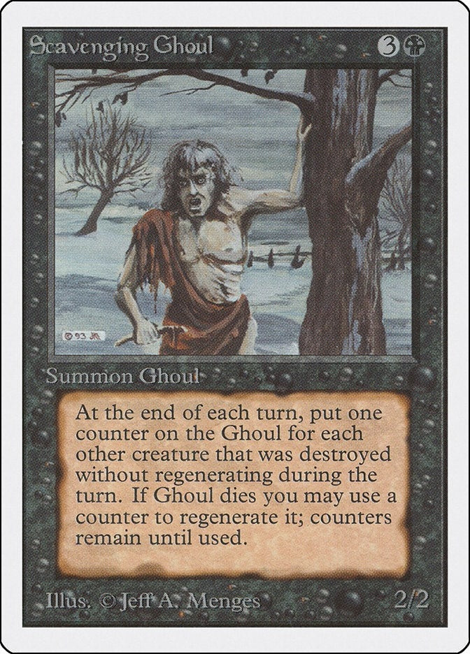Scavenging Ghoul [2ED] - MTG Single