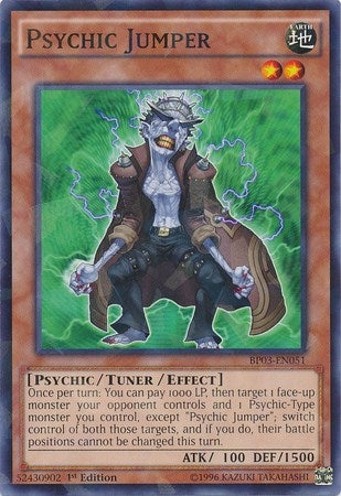 Psychic Jumper (Shatterfoil) (3051) (BP03) - YuGiOh Single