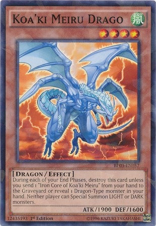 Koa’ki Meiru Drago (Shatterfoil) (3057) (BP03) - YuGiOh Single