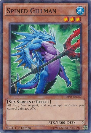 Spined Gillman (Shatterfoil) (3059) (BP03) - YuGiOh Single