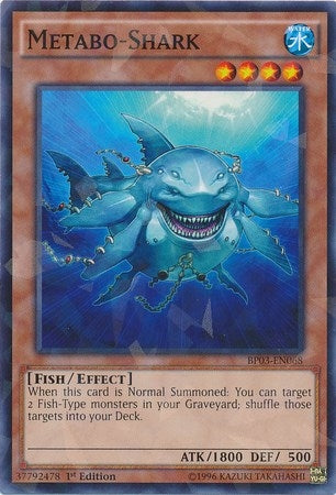 Metabo-Shark (Shatterfoil) (3068) (BP03) - YuGiOh Single