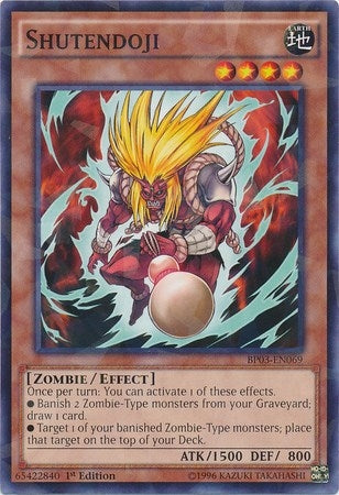 Shutendoji (Shatterfoil) (3069) (BP03) - YuGiOh Single