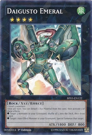 Daigusto Emeral (Shatterfoil) (3122) (BP03) - YuGiOh Single