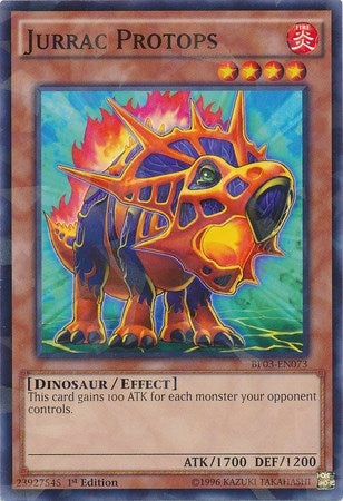 Jurrac Protops (Shatterfoil) (3073) (BP03) - YuGiOh Single