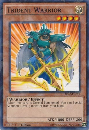 Trident Warrior (Shatterfoil) (3075) (BP03) - YuGiOh Single