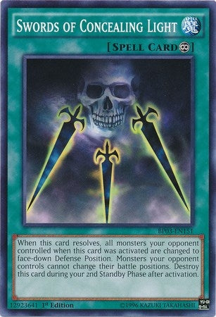 Swords of Concealing Light (3151) (BP03) - YuGiOh Single