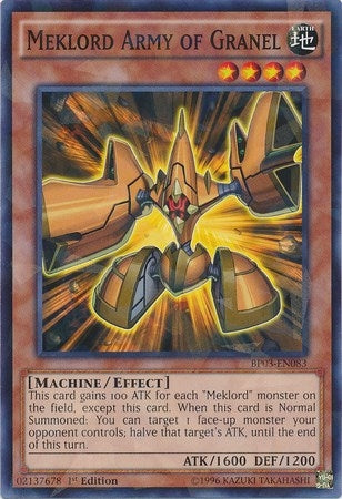 Meklord Army of Granel (Shatterfoil) (3083) (BP03) - YuGiOh Single