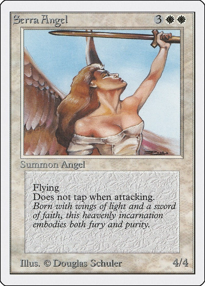 Serra Angel [2ED] - MTG Single