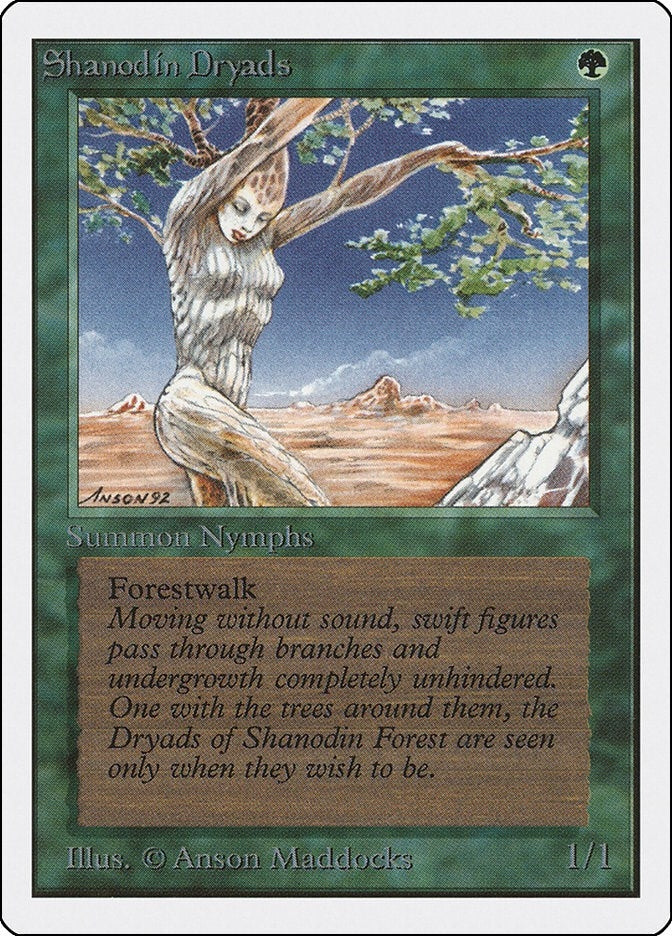 Shanodin Dryads [2ED] - MTG Single