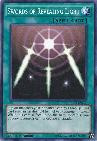Swords of Revealing Light (3133) (BP03) - YuGiOh Single
