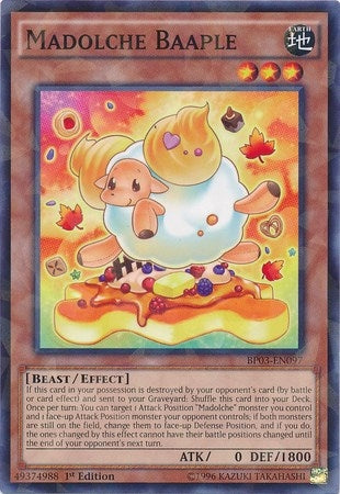 Madolche Baaple (Shatterfoil) (3097) (BP03) - YuGiOh Single