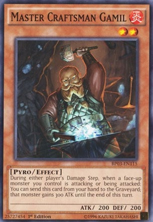 Master Craftsman Gamil (3115) (BP03) - YuGiOh Single