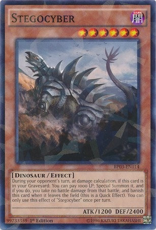 Stegocyber (Shatterfoil) (3114) (BP03) - YuGiOh Single