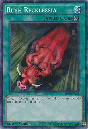 Rush Recklessly (Shatterfoil) (3134) (BP03) - YuGiOh Single