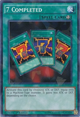 7 Completed (Shatterfoil) (3135) (BP03) - YuGiOh Single