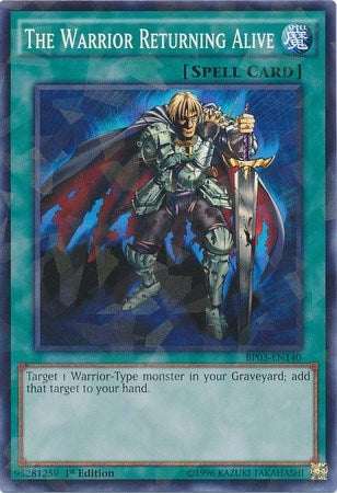 The Warrior Returning Alive (Shatterfoil) (3140) (BP03) - YuGiOh Single