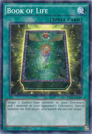 Book of Life (Shatterfoil) (3145) (BP03) - YuGiOh Single