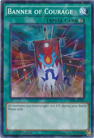 Banner of Courage (Shatterfoil) (3147) (BP03) - YuGiOh Single