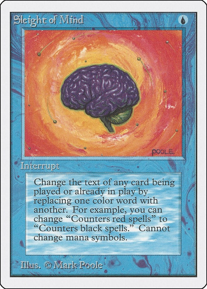 Sleight of Mind [2ED] - MTG Single