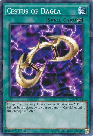 Cestus of Dagla (Shatterfoil) (3148) (BP03) - YuGiOh Single