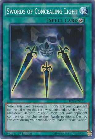 Swords of Concealing Light (Shatterfoil) (3151) (BP03) - YuGiOh Single