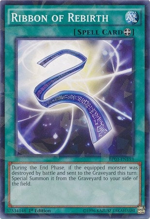 Ribbon of Rebirth (Shatterfoil) (3153) (BP03) - YuGiOh Single