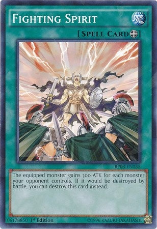 Fighting Spirit (Shatterfoil) (3155) (BP03) - YuGiOh Single