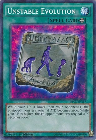 Unstable Evolution (Shatterfoil) (3157) (BP03) - YuGiOh Single