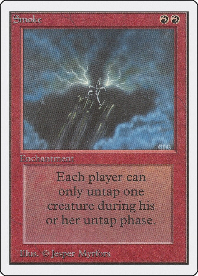 Smoke [2ED] - MTG Single