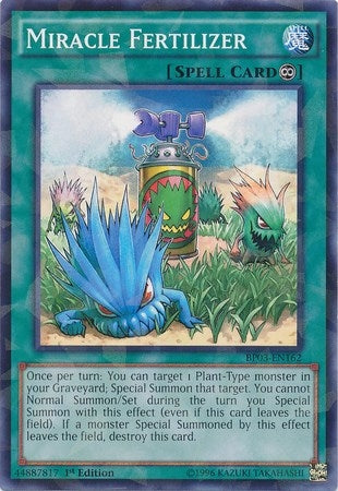 Miracle Fertilizer (Shatterfoil) (3162) (BP03) - YuGiOh Single