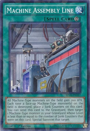 Machine Assembly Line (Shatterfoil) (3167) (BP03) - YuGiOh Single