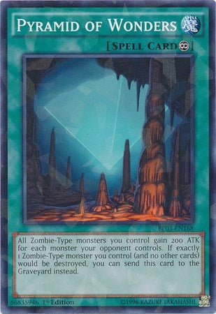 Pyramid of Wonders (Shatterfoil) (3168) (BP03) - YuGiOh Single