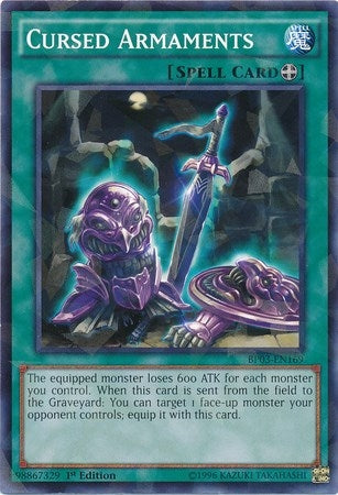 Cursed Armaments (Shatterfoil) (3169) (BP03) - YuGiOh Single