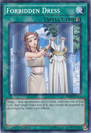 Forbidden Dress (Shatterfoil) (3180) (BP03) - YuGiOh Single