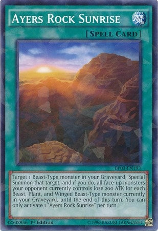 Ayers Rock Sunrise (Shatterfoil) (3183) (BP03) - YuGiOh Single