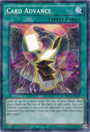 Card Advance (Shatterfoil) (3185) (BP03) - YuGiOh Single