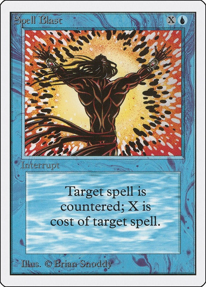 Spell Blast [2ED] - MTG Single