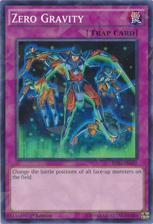 Zero Gravity (Shatterfoil) (3197) (BP03) - YuGiOh Single