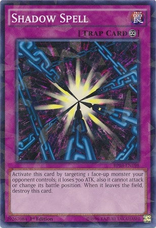 Shadow Spell (Shatterfoil) (3198) (BP03) - YuGiOh Single