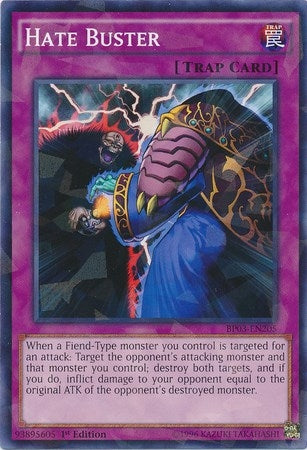Hate Buster (Shatterfoil) (3205) (BP03) - YuGiOh Single