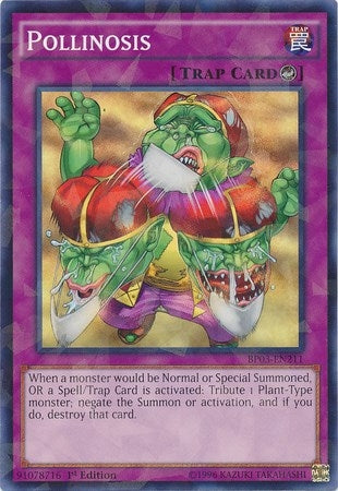 Pollinosis (Shatterfoil) (3211) (BP03) - YuGiOh Single