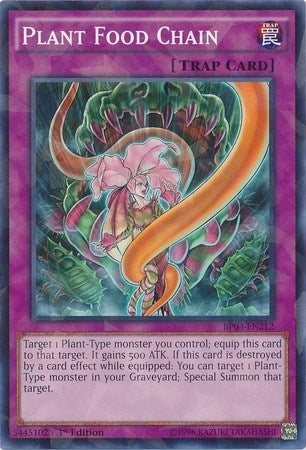 Plant Food Chain (Shatterfoil) (3212) (BP03) - YuGiOh Single