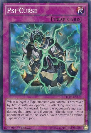 Psi-Curse (Shatterfoil) (3217) (BP03) - YuGiOh Single