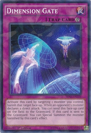 Dimension Gate (Shatterfoil) (3226) (BP03) - YuGiOh Single