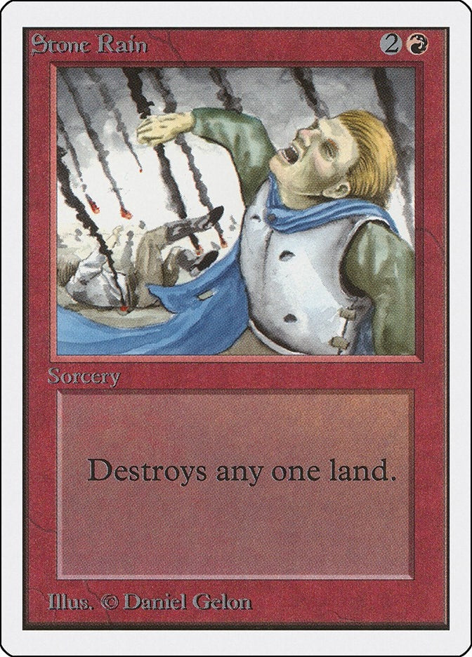 Stone Rain [2ED] - MTG Single