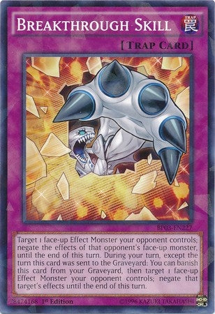 Breakthrough Skill (Shatterfoil) (3227) (BP03) - YuGiOh Single